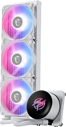 Система водяного охлаждения MSI Mpg Coreliquid P13 360W ARGB Soc-AM5/AM4/1700/1851 белый 3-pin Al LCD Ret (306-7ZWGA21-L80)