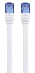 Патч-корд Hama UTP 4 пары cat.6 5м белый RJ-45 (m)-RJ-45 (m) (00053773)