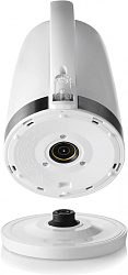 Чайник электрический Gorenje K17WE 1.7л. 2200Вт белый/серебристый корпус: металл/пластик