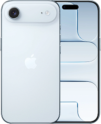 Смартфон Apple A3517 iPhone Air 256Gb голубой моноблок 3G 4G 6.5" 1260x2736 iOS 26 48Mpix 802.11 a/b/g/n/ac/ax/be NFC GPS Protect