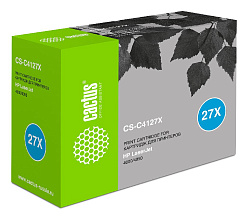 Картридж лазерный Cactus CS-C4127X C4127X черный (10000стр.) для HP LJ 4000/4050