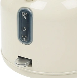 Чайник электрический Candy CK-205 1.7л. 2200Вт слоновая кость корпус: нерж.сталь