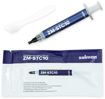 Термопаста Zalman ZM-STC10 11.5Вт/(м-К) шприц 2гр.