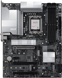 Материнская плата MSI PRO Z890-P WIFI6E Soc-1851 Intel Z890 4xDDR5 ATX AC`97 8ch(7.1) 5Gigabit RAID+HDMI+DP