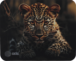 Коврик для мыши Cactus Leopard рисунок 250x200x3мм (CS-MP-D06S)
