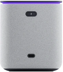Умная колонка Yandex Станция Миди Алиса серый 24W 1.0 BT/Wi-Fi 10м (YNDX-00054GRY)
