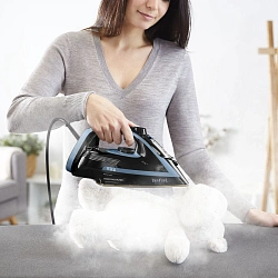Утюг Tefal Easygliss 2 FV8R67F1 3000Вт серый/синий