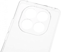 Чехол (клип-кейс) BoraSCO для Xiaomi Redmi Note 14 Pro 4G Silicone Case прозрачный (74847)