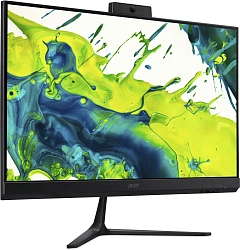 Моноблок Acer Aspire C24B-GMTL 23.8" Full HD Core Ultra 5 115U (1.5) 16Gb SSD512Gb HDG Eshell GbitEth WiFi BT клавиатура мышь Cam черный 1920x1080