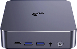 Неттоп Acer Gadget E10 ERBox Ryzen 7 8745HS (3.8) 16Gb SSD512Gb UHDG Windows 11 Pro 2xGbitEth WiFi BT 120W черный (1747236)