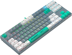 Клавиатура A4Tech Bloody S87 Energy механическая серый USB for gamer LED (S87 USB ENERGY ASH) кабель 1.8м