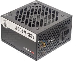 Блок питания Accord ATX 400W ACC-W400P 80+ white (20+4pin) 120mm fan 6xSATA RTL