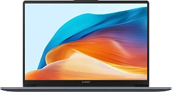 Ноутбук Huawei MateBook D 14 MDF-X Core i3 1215U 8Gb SSD256Gb Intel UHD Graphics 14" IPS FHD (1920x1080) без ОС grey space WiFi BT Cam (53013UFC)