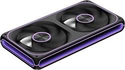 Вентилятор для корпуса Formula Air Fusion 2 LT Reverse ARGB 120х120x28 черный 4-pin 26.6дБ (упак.:2шт) (AIR FUSION 2 LT BK REVERSE) Ret