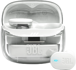Гарнитура внутриканальные JBL Tune Buds 2 Ghost белый беспроводные bluetooth в ушной раковине (JBLTBUDS2GWHT)
