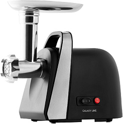 Мясорубка Galaxy Line GL 2419 1600Вт черный/серебристый