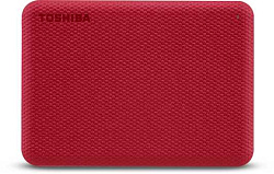 Жесткий диск Toshiba USB3.0 1TB HDTCA10ER3AA Canvio Advance 2.5" красный