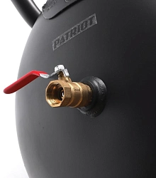 Компрессор поршневой Patriot Профессионал KRX 420 L100 D масляный 420л/мин 100л 2200Вт черный