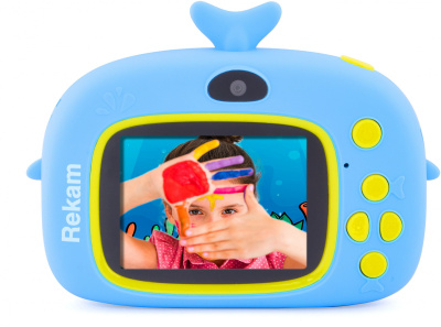 Фотоаппарат Rekam iLook K430i голубой 20Mpix 2" 720p microSD CMOS/Li-Ion