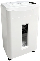 Шредер Office Kit S225 1,9х12 белый (секр.P-5) фрагменты 18лист. 35лтр. скобы пл.карты CD