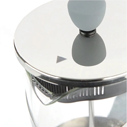 Френч-пресс Rondell Crystal Grey RDS-840 1л серый