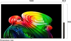 Телевизор OLED LG 65" OLED65B6RLA.ARUG коричневый/серый 4K Ultra HD 120Hz DVB-T2 DVB-C DVB-S2 USB WiFi Smart TV