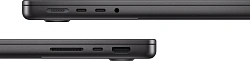 Ноутбук Apple MacBook Pro A2992 M3 Pro 11 core 18Gb SSD512Gb/14 core GPU 14.2" Liquid Retina XDR (3024x1964) macOS black WiFi BT Cam (MRX33HN/A)