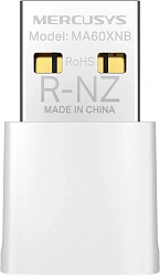 Сетевой адаптер Wi-Fi + Bluetooth Mercusys MA60XNB AX900 USB