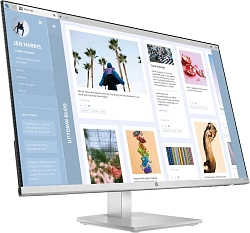 Монитор HP 27" Series 5 527sh серебристый/черный IPS LED 16:9 HDMI матовая HAS Piv 300cd 178гр/178гр 1920x1080 VGA FHD 3.2кг