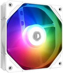 Вентилятор для корпуса ID-Cooling TF-12025 ARGB 120х120x25 белый 4-pin 31дБ (упак.:3шт) (TF-12025-ARGB-TRIO-SNOW) Ret