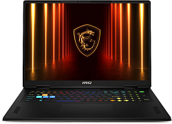 Ноутбук MSI Vector 18 HX AI A2XWHG-891XRU Ultra 9 275HX 32Gb SSD1Tb NVIDIA GeForce RTX5070Ti 12Gb 18" IPS QHD+ (2560x1600) FreeDOS grey space WiFi BT Cam (9S7-1824B4-891)