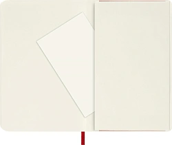 Блокнот Moleskine CLASSIC SOFT QP613F2 Pocket 90x140мм 192стр. нелинованный мягкая обложка красный