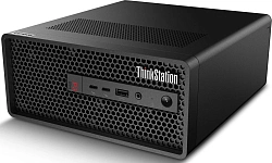 ПК Lenovo ThinkStation P3 Ultra SFF Core i9 14900 (2) 32Gb SSD1Tb UHDG 770 Windows 11 Pro 64 2.5xGbitEth+1xGbitEth 300W мышь клавиатура черный (30HBS64700)