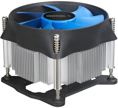 Устройство охлаждения(кулер) Deepcool Theta 31 PWM Soc-1700/1851 черный/синий 4-pin 30.3dB Al+Cu 95W 424gr Ret (DP-ICAS-T31P-17)