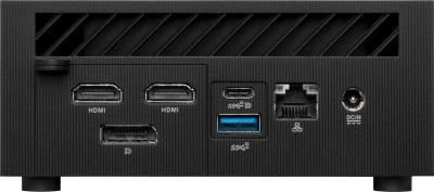 Неттоп Asus PN64-B-S7286MD i7 13700H (2.4) UHDG без ОС 2.5xGbitEth WiFi BT 120W черный (90MR00U2-M008Y0)