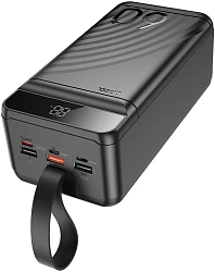 Мобильный аккумулятор Hoco J123C Element 60000mAh 5A черный (12098)