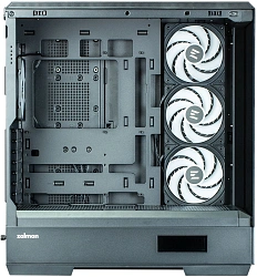 Корпус Zalman P50 DS черный без БП ATX 8x120mm 2xUSB3.0 audio bott PSU