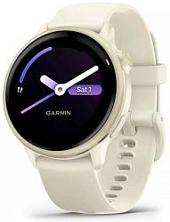Смарт-часы Garmin Vivoactive 6 1.1" AMOLED корп.бежевый рем.бежевый (010-02985-01)