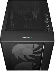 Корпус Deepcool Matrexx 55 V4 черный без БП ATX 7x120mm 2x140mm 2xUSB3.0 audio bott PSU
