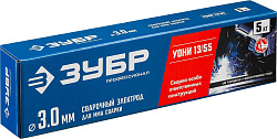 Электрод Зубр Профессионал D3мм L350мм 5гр серый (40025-3.0)
