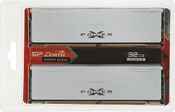 Память DDR5 2x16GB 6000MHz Silicon Power SP032GXLWU60AFDG Xpower Zenith RTL Gaming PC5-48000 CL30 DIMM ECC 288-pin 1.35В kit single rank с радиатором Ret