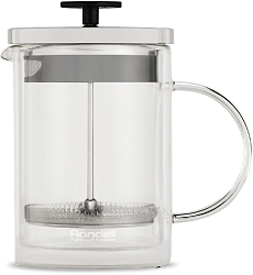 Френч-пресс Rondell Dual RDS-1063 0.8л прозрачный