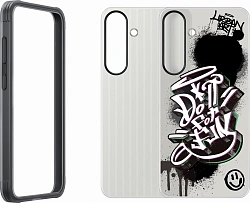 Чехол (клип-кейс) Samsung для Samsung Galaxy S25+ Rugged Flipsuit Case S25+ черный/прозрачный (EF-JS936CBEGRU)