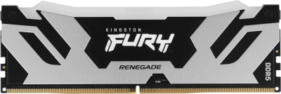 Память DDR5 16GB 6800MHz Kingston KF568C36RSA-16 Fury Renegade Silver XMP RGB RTL Gaming PC5-54400 CL36 DIMM 288-pin 1.4В kit с радиатором Ret