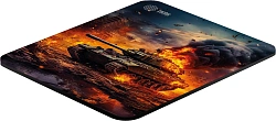 Коврик для мыши Cactus Burning tank рисунок 300x250x3мм (CS-MPC-D04M)