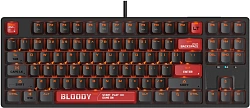Клавиатура A4Tech Bloody AT87 черный/красный USB for gamer LED (AT87) кабель 1.8м