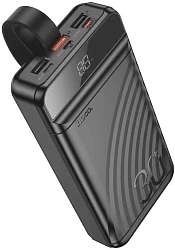 Мобильный аккумулятор Hoco J123B Element 30000mAh 5A черный (12081)