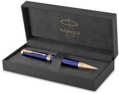 Ручка шариков. Parker Ingenuity Core K570 (2182012) Blue GT M черн. черн. подар.кор.