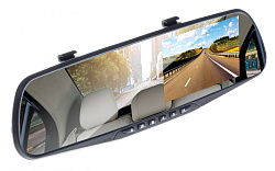 Видеорегистратор Digma FreeDrive 303 MIRROR DUAL черный 5Mpix 1080x1920 1080p 120гр. GP2248