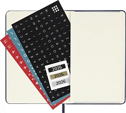 Ежедневник Moleskine CLASSIC Pocket 90x140мм 400стр. синий сапфир